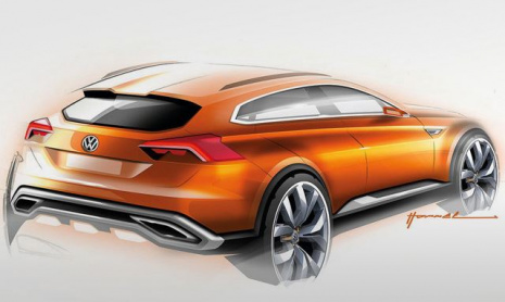 VW представит CrossBlue Concept в Шанхае